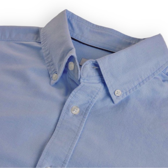 CUBUS of Norway Men's Blue Button Down Long Sleeve Shirt Sz L - Picture 7 of 10